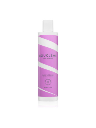 Bouclème Curl Super Hold Styler стилизиращ гел за къдрава коса 300 мл.