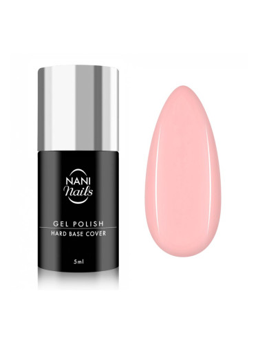 NaniNails NANI Hard Base Cover базов лак за нокти Peachy Pink 5 мл.