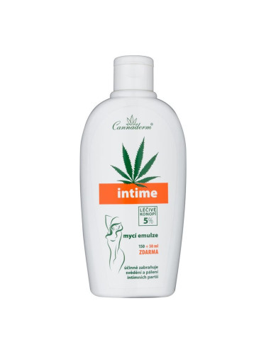 Cannaderm Intime Cleansing emulsion емулсия за интимна хигиена с конопено масло 200 мл.