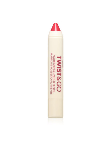 puroBIO Cosmetics Twist&Go подхранващо червило с молив цвят Raspberry Red 2.9 гр.
