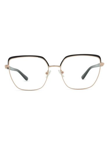 Guess GU2983 005 56 - диоптрични очила, квадратна, дамски, черни