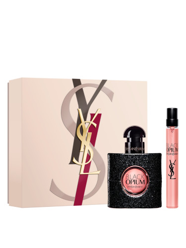 КОМПЛЕКТ YVES SAINT LAURENT Black Opium Eau de Parfum дамски 30ml