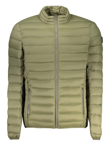 Ватирано яке в маслинено зелен цвят