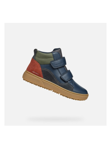 Сини момчешки боти Geox Theleven Boy B ABX