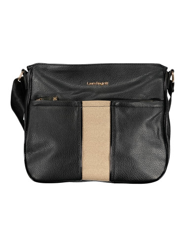 Елегантна черна чанта през рамо