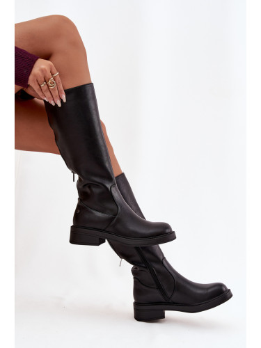 Дамски кожени ботуши Maciejka