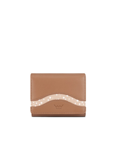 Мини портфейл Herbie в бежов цвят