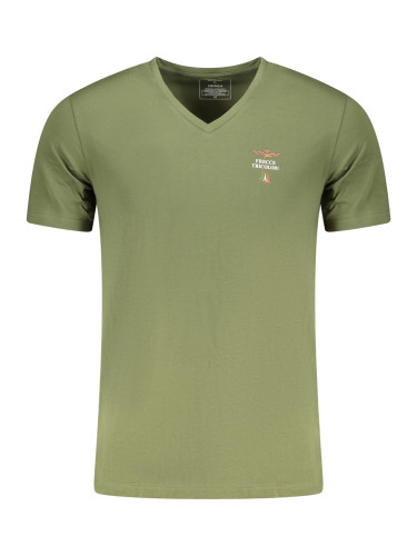 Мъжка зелена тениска с къс ръкав