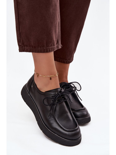 Дамски кожени мокасини Maciejka