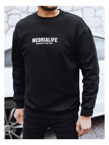 Черен суитшърт Medrialife