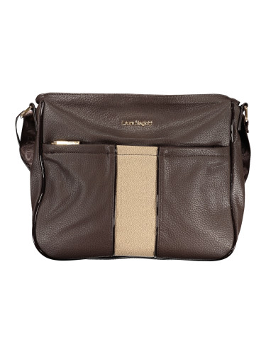 Кафява дамска чанта за през рамо