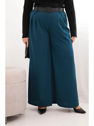 Широки панталони Kesi Plus Size