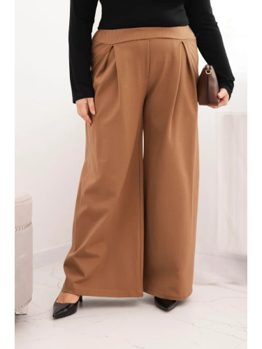 Широки панталони Kesi Plus Size