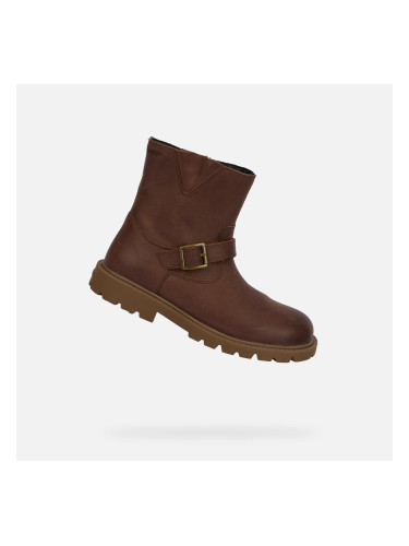 Кафяви боти Geox Shaylax за момичета