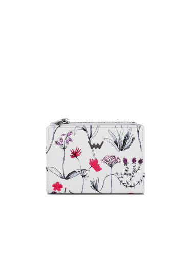 Сив портфейл Korra Wildflowers