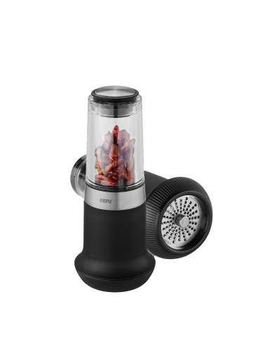 Мелничка за чили GEFU X-PLOSION® - черно и инокс