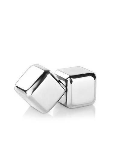 Сет от 2 бр. стоманени охладители VISKI GLACIER ROCKS XL CUBE