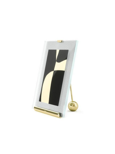 Рамка за снимки UMBRA FLUTE - цвят месинг - 10 х 15 см