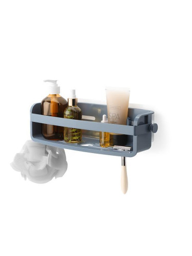 Стенен органайзер за баня UMBRA FLEX ADHESIVE - пастеленосин