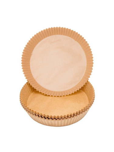 Кръгли хартиени кошници Nerthus за AIR FRYER - Ø16 см - 100 бр.