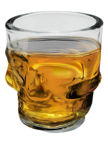 Чаши за шотове Vin Bouquet с форма на череп - 4 бр.