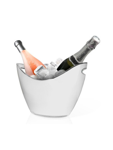 Охладител за бутилки Vin Bouquet ICE BUCKET TWO бял - за 2 бутилки