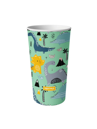 Детска чаша за напитки Nerthus DINOSAURS - 250 мл