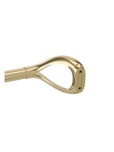 Телескопичен корниз за пердета и завеси UMBRA LOOP в цвят злато - размер 107-305 см