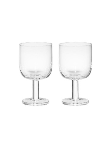 Комплект от 2 бр. чаши за вино MAKU със столче - 280 мл