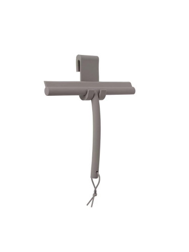 Прибор за подсушаване на прозорци и огледала BLOMUS VIPO със закачалка за врата - цвят сив