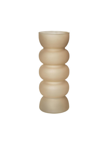 Стъклена ваза BLOMUS ANILLO - цвят бронзов тен