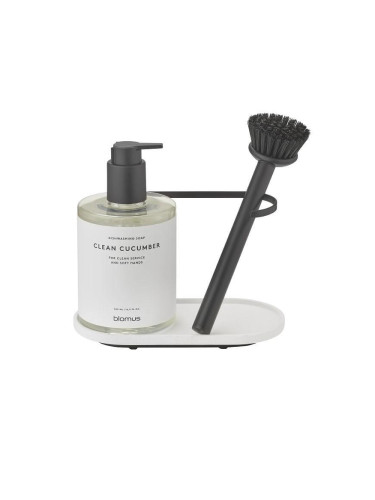 Органайзер за мивка BLOMUS DHUVA с четка - цвят бял