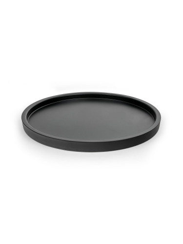 Табла (поднос) за сервиране BREDEMEIJER LARA в черeн цвят - Ø38 см