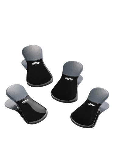 Комплект от 4 бр. щипки GEFU PERTO за пликове с храни