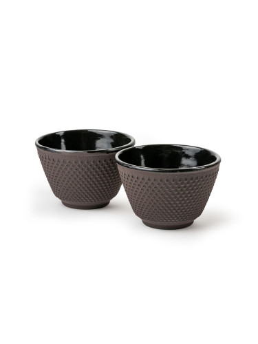 Комплект от 2 чаши за чай BREDEMEIJER XILIN чугунени лилави