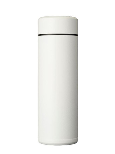 Двустенен термос KYOCERA SLIM с вакуумна изолация - бял - 500 мл