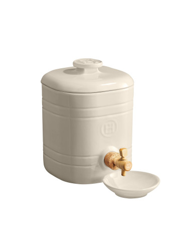 Съд за приготвяне на домашен оцет EMILE HENRY - цвят екрю