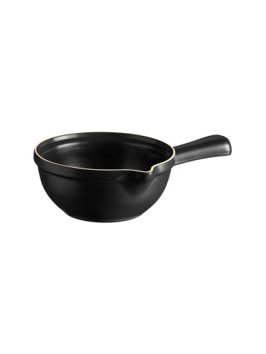 Керамичен съд за сос EMILE HENRY BBQ POT - Ø22 x h8 см (1.1 л) - цвят трюфел