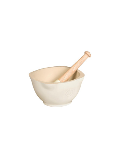 Керамично хаванче EMILE HENRY - Ø15 см - цвят екрю