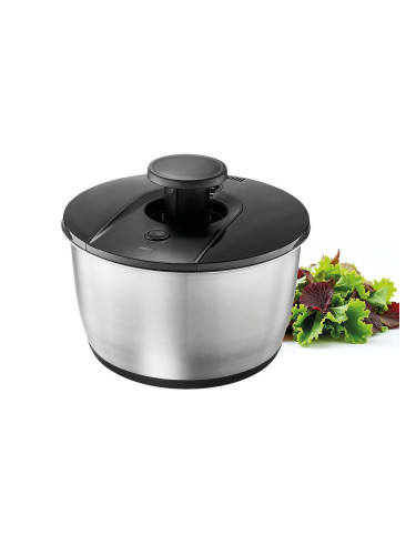 Стоманена центрофуга за салата GEFU PUSH IT - Ø25 см