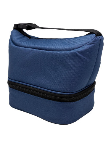 Термоизолираща чанта Nerthus с две отделения - син цвят