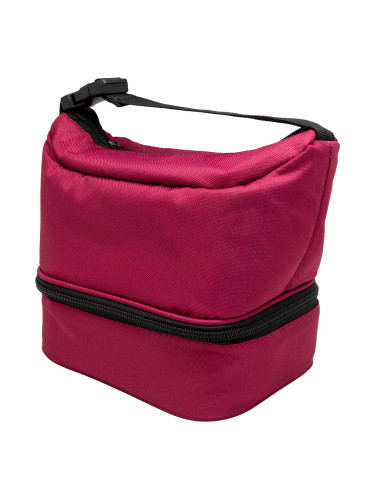 Термоизолираща чанта Nerthus с две отделения - цвят циклама