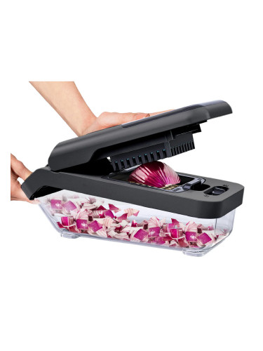 Резачка за кубчета и пръчици Nerthus с две приставки