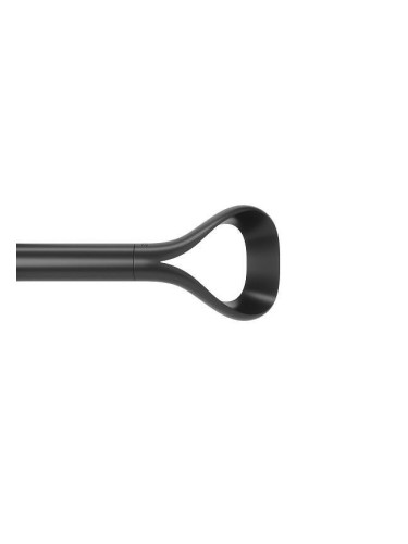 Телескопичен корниз за пердета и завеси UMBRA LOOP в цвят черен мат - размер 107-305 см