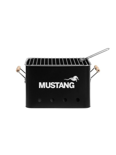 Барбекю на дървени въглища MUSTANG Party - 32 х 21 см