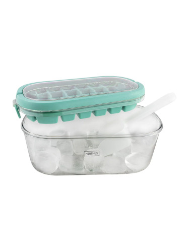 Форма за ледени кубчета Nerthus с контейнер и лопатка