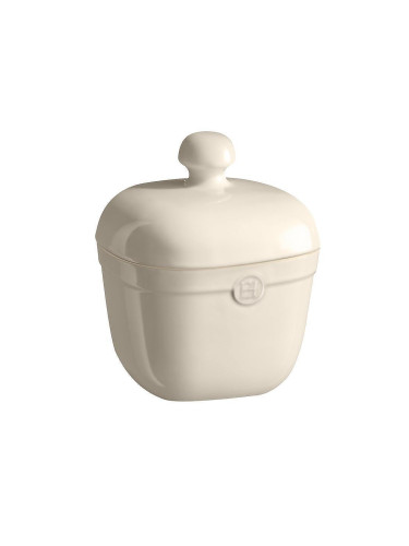 Канистер за бисквити EMILE HENRY COOKIE JAR - цвят екрю