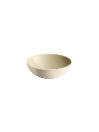 Керамична купа за салата EMILE HENRY INDIVIDUAL SALAD BOWL - Ø15.5 см - цвят бледозелен и екрю