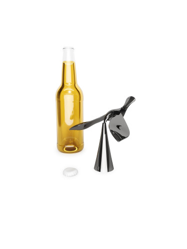 Отварачка за бутилки UMBRA TIPSY - цвят титан