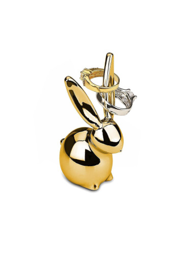 Поставка за пръстени UMBRA ZOOLA BUNNY - цвят месинг